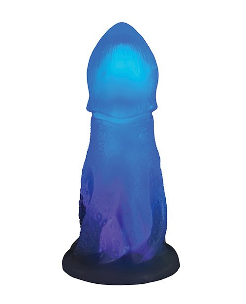 Creature Cocks - Cocktopus Deluxe Glow - in - the - Dark Vibrating Silicone Dildo | Shop Lowest Prices at Funlove.com