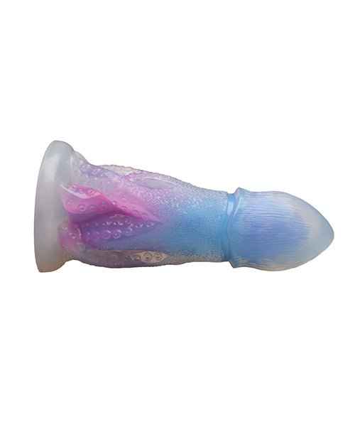 Creature Cocks - Cocktopus Deluxe Glow - in - the - Dark Vibrating Silicone Dildo | Shop Lowest Prices at Funlove.com