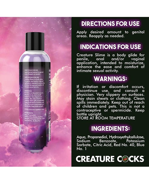 Creature Cocks - Creature Slime Purple Slime Water - Based Lubricant 8oz | Shop Lowest Prices at Funlove.com