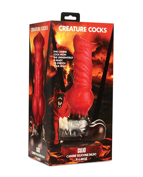 Creature Cocks Cujo Canine Silicone Dildo | Shop Lowest Prices at Funlove.com