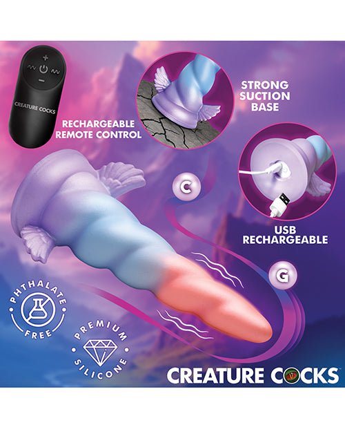 Creature Cocks - Deluxe Dream Rider Vibrating Unicorn Silicone Dildo | Shop Lowest Prices at Funlove.com