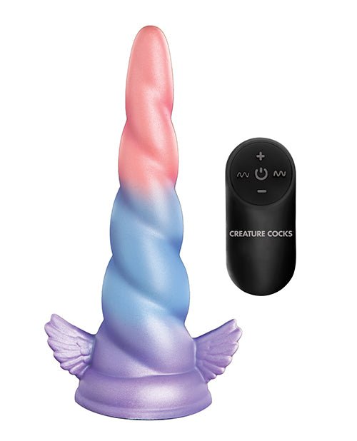 Creature Cocks - Deluxe Dream Rider Vibrating Unicorn Silicone Dildo | Shop Lowest Prices at Funlove.com