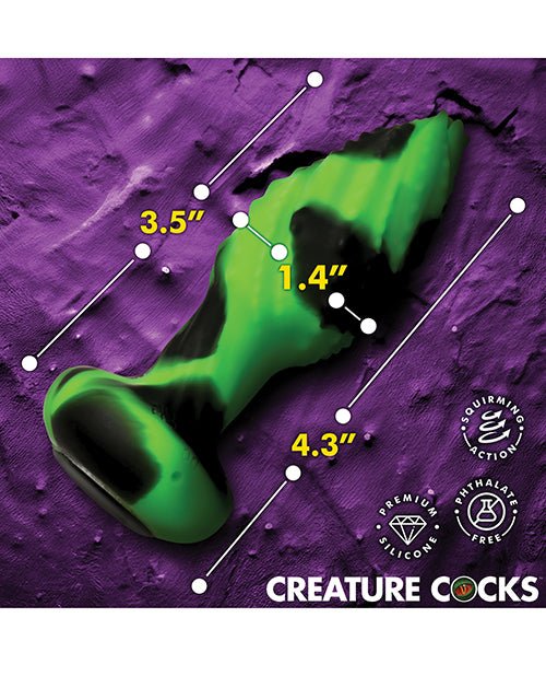 Creature Cocks - Eye of the Spawn Vibrating & Squirming Silicone Butt Plug | Shop Lowest Prices at Funlove.com