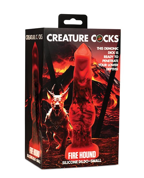 Creature Cocks Fire Hound Silicone Dildo | Shop Lowest Prices at Funlove.com
