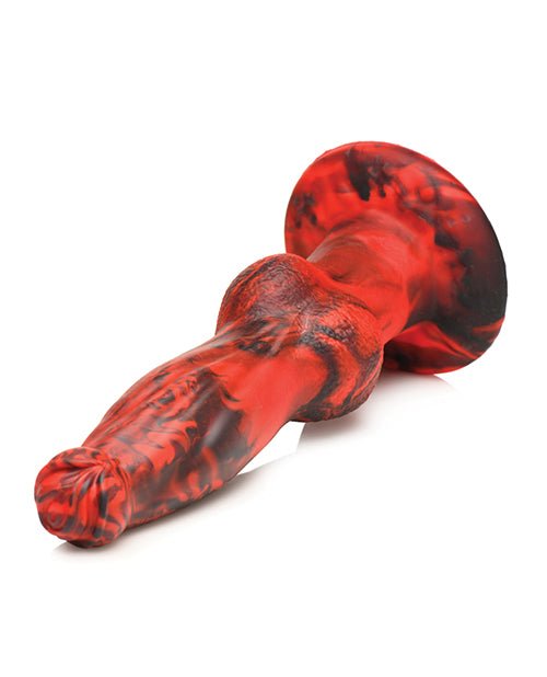 Creature Cocks Hell - Wolf Thrusting & Vibrating Silicone Dildo | Shop Lowest Prices at Funlove.com