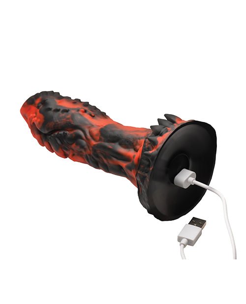 Creature Cocks - Inferno Cock Vibrating Silicone Dildo | Shop Lowest Prices at Funlove.com