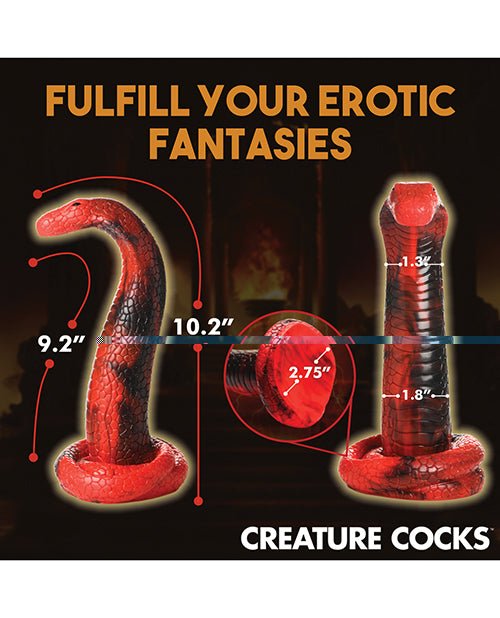 Creature Cocks King Cobra Silicone Dildo | Shop Lowest Prices at Funlove.com