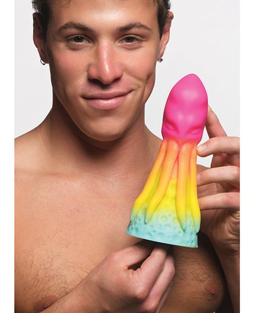 Creature Cocks King Kraken Silicone Dildo - Multi Color | Shop Lowest Prices at Funlove.com