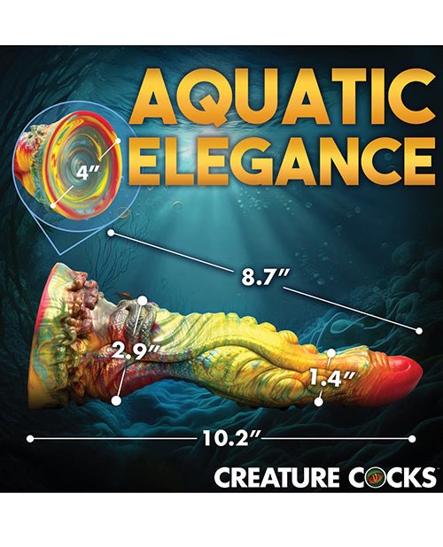 Creature Cocks Majestic Merman Silicone Dildo - Multi Color | Shop Lowest Prices at Funlove.com
