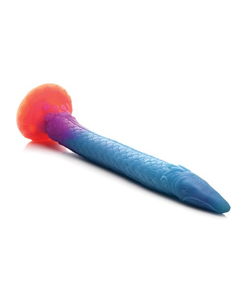 Creature Cocks Makara Silicone Snake Dildo - Glow In The Dark | Shop Lowest Prices at Funlove.com