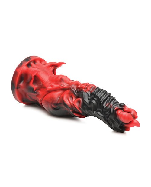 Creature Cocks Mephisto Silicone Dildo - Black/Red | Shop Lowest Prices at Funlove.com
