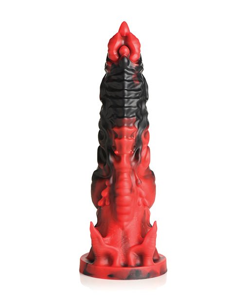 Creature Cocks Mephisto Silicone Dildo - Black/Red | Shop Lowest Prices at Funlove.com