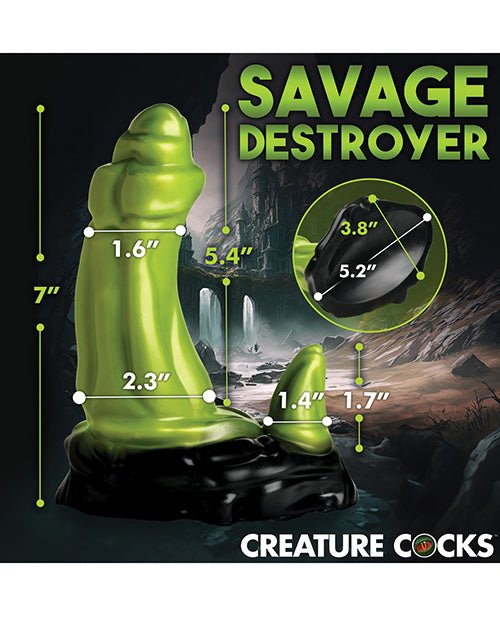 Creature Cocks Orc Silicone Dildo | Shop Lowest Prices at Funlove.com