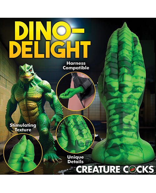 Creature Cocks Raptor Claw Fisting Silicone Dildo - Green | Shop Lowest Prices at Funlove.com