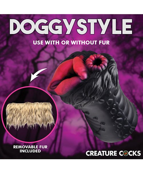 Creature Cocks Savage She - Wolf Silicone Stroker | Shop Lowest Prices at Funlove.com