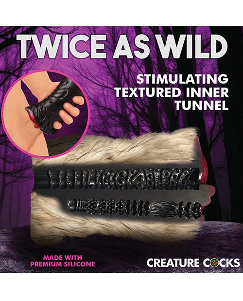 Creature Cocks Savage She - Wolf Silicone Stroker | Shop Lowest Prices at Funlove.com