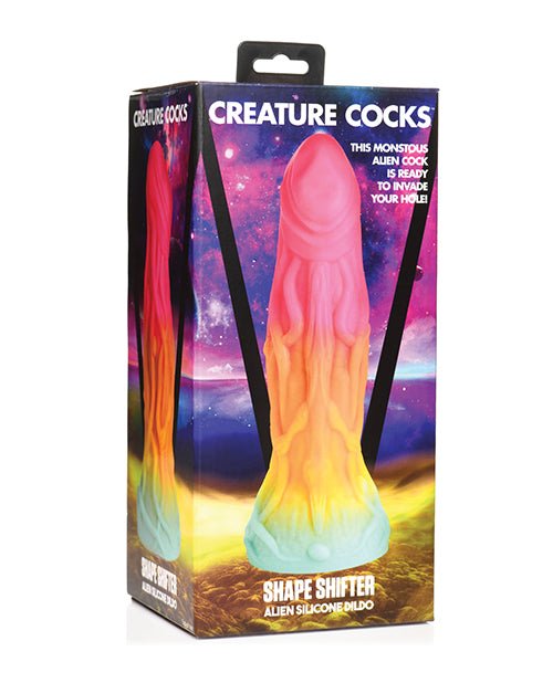 Creature Cocks Shape Shifter Alien Silicone Dildo - Multi Color | Shop Lowest Prices at Funlove.com