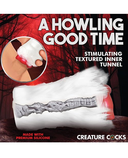 Creature Cocks Snow She - Wolf Silicone Stroker | Shop Lowest Prices at Funlove.com