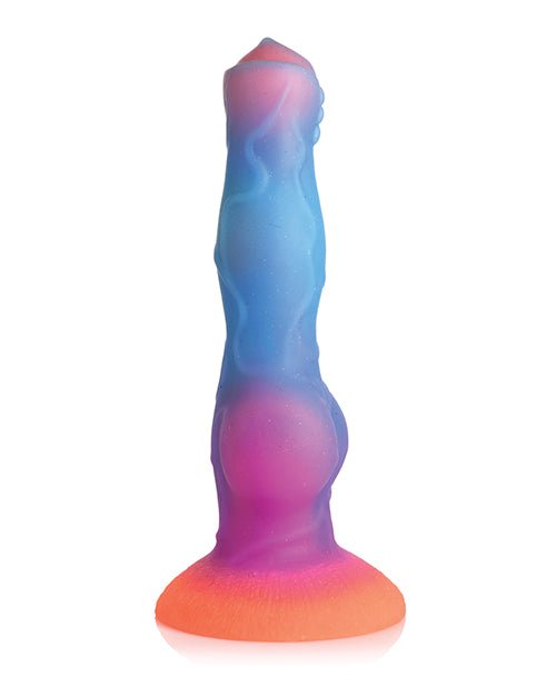 Creature Cocks Space Cock Silicone Alien Dildo - Glow In The Dark | Shop Lowest Prices at Funlove.com