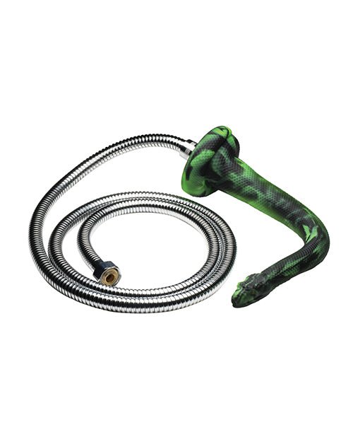 Creature Cocks Spitting Serpent Silicone Enema Snake - Black/Green | Shop Lowest Prices at Funlove.com