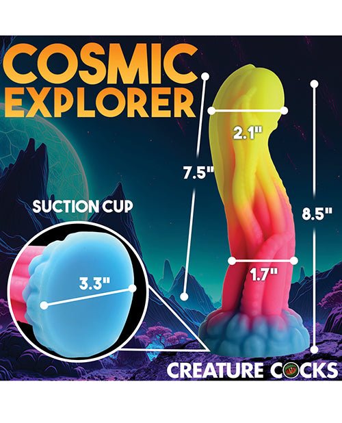 Creature Cocks Tenta - Glow - in - the - Dark Silicone Dildo | Shop Lowest Prices at Funlove.com
