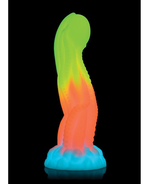 Creature Cocks Tenta - Glow - in - the - Dark Silicone Dildo | Shop Lowest Prices at Funlove.com
