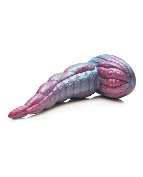 Creature Cocks Tentacle Cock Silicone Dildo - Red/Blue | Shop Lowest Prices at Funlove.com