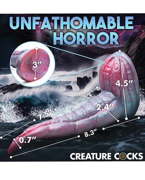 Creature Cocks Tentacle Cock Silicone Dildo - Red/Blue | Shop Lowest Prices at Funlove.com