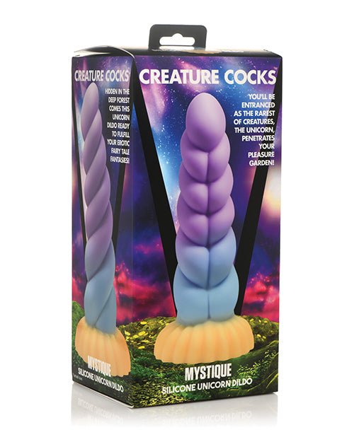 Creature Cocks Unicorn Silicone Dildo - Multi Color | Shop Lowest Prices at Funlove.com