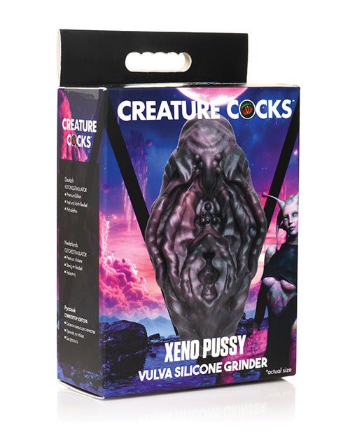 Creature Cocks Xeno Pussy Vulva Silicone Grinder - Multi Color | Shop Lowest Prices at Funlove.com