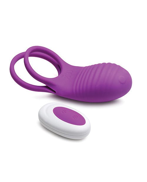 Curve Toys Gossip Love Loops 10x Silicone Cock Ring W/remote | Shop Lowest Prices at Funlove.com