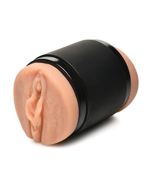 Curve Toys Mistress Double Shot Mini Masturbator Pussy & Ass - Medium | Shop Lowest Prices at Funlove.com