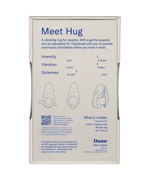Dame Hug Vibrating Couples Ring - Fir | Shop Lowest Prices at Funlove.com