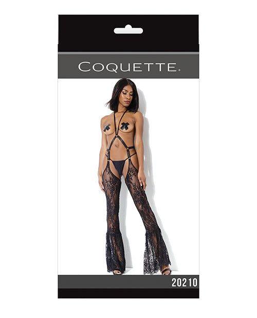Darque Bell Bottom Chaps Black | Shop Lowest Prices at Funlove.com
