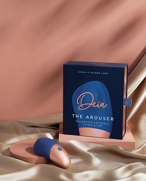 Deia the Arouser Thumping Stimulator - Navy | Shop Lowest Prices at Funlove.com