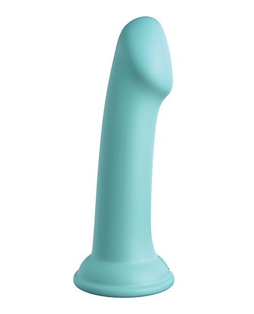 Dillio Platinum 6" Big Hero Silicone Dildo - Teal | Shop Lowest Prices at Funlove.com