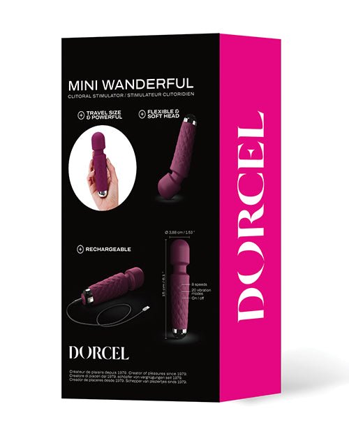 Dorcel Mini Wanderful - Plum | Shop Lowest Prices at Funlove.com