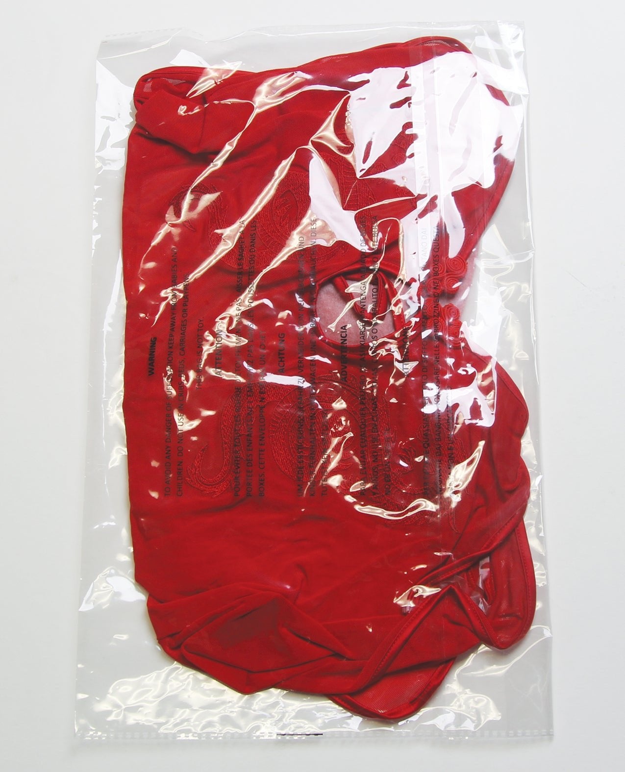 Dragon Mesh & Applique Chemise w/G - String 2 pc Set - Red MD | Shop Lowest Prices at Funlove.com