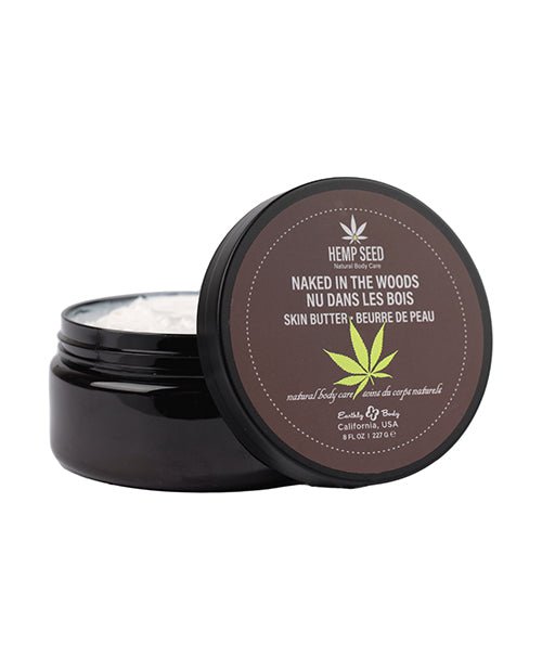 Earthly Body Hemp Seed Skin Butter - 8 oz Jar Naked in the Woods | Shop Lowest Prices at Funlove.com