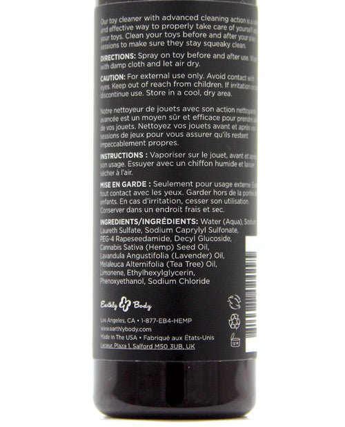 Earthly Body Hemp Seed Toy Cleaner - 4 Oz | Shop Lowest Prices at Funlove.com