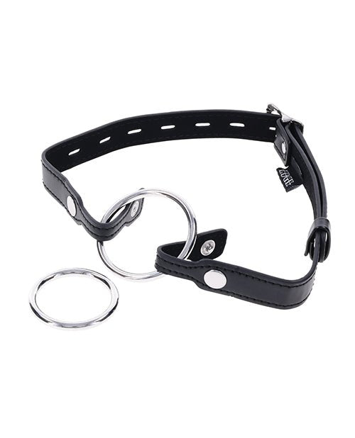 Edge Interchangeable Ring Gag - Black | Shop Lowest Prices at Funlove.com