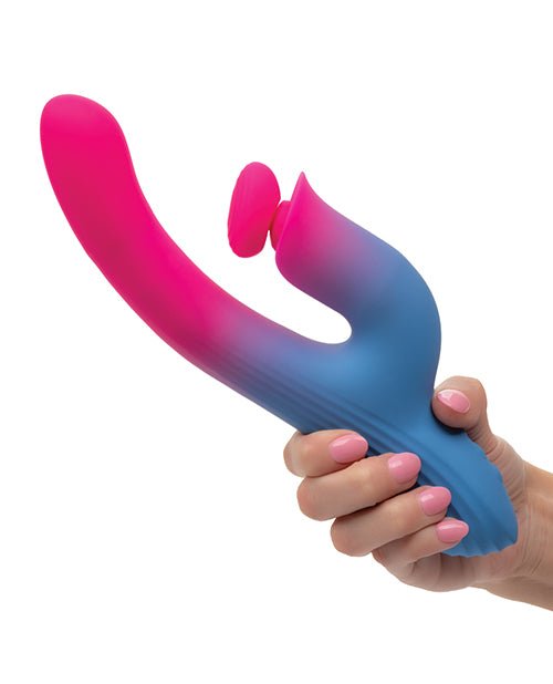 Elation Thrusting Dual Stimulator - Blue/Pink | Shop Lowest Prices at Funlove.com