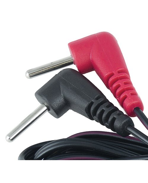 ElectraStim Cable with 90 Degree Plugs | Shop Lowest Prices at Funlove.com
