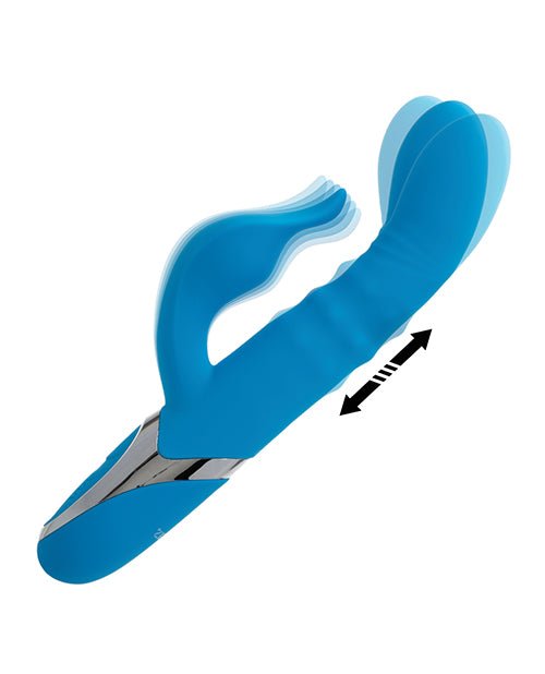Enchanted Beaded Power "G" Vibrator - Blue | Shop Lowest Prices at Funlove.com