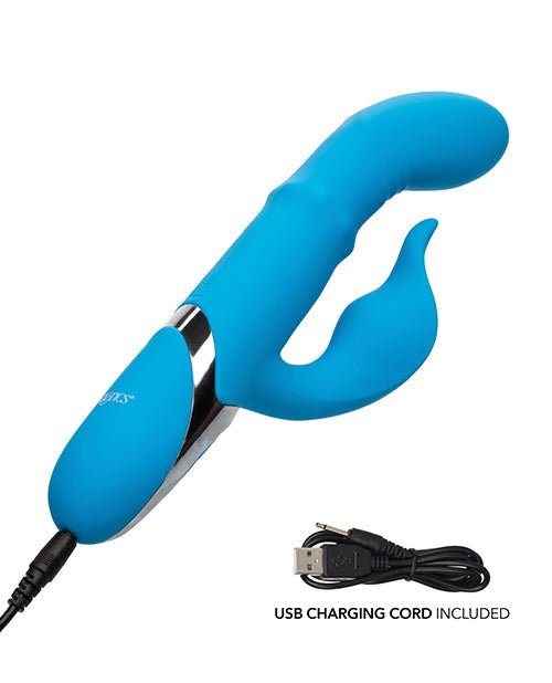 Enchanted Beaded Power "G" Vibrator - Blue | Shop Lowest Prices at Funlove.com
