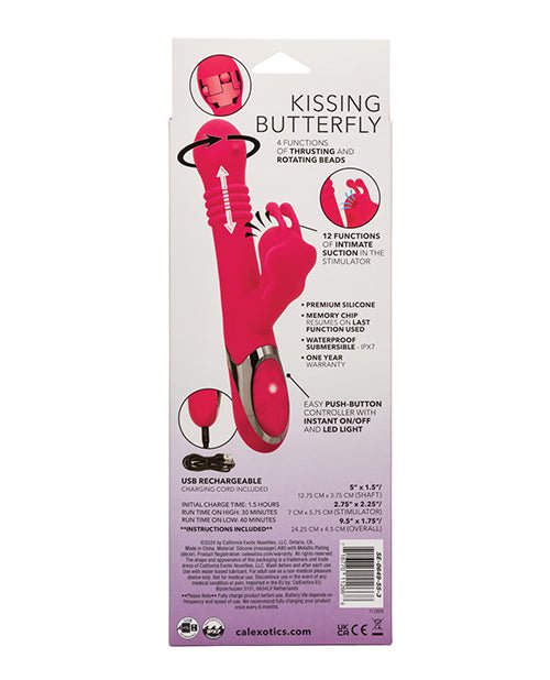 Enchanted Kissing Butterfly Vibrator - Pink | Shop Lowest Prices at Funlove.com