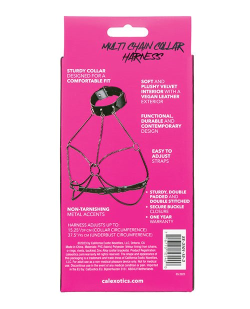 Euphoria Collection Multi Chain Collar Harness | Shop Lowest Prices at Funlove.com