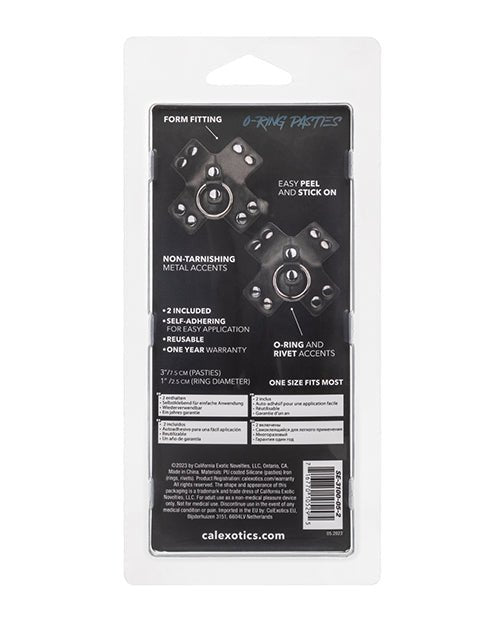 Euphoria Collection O - ring Pasties - Black O/s | Shop Lowest Prices at Funlove.com