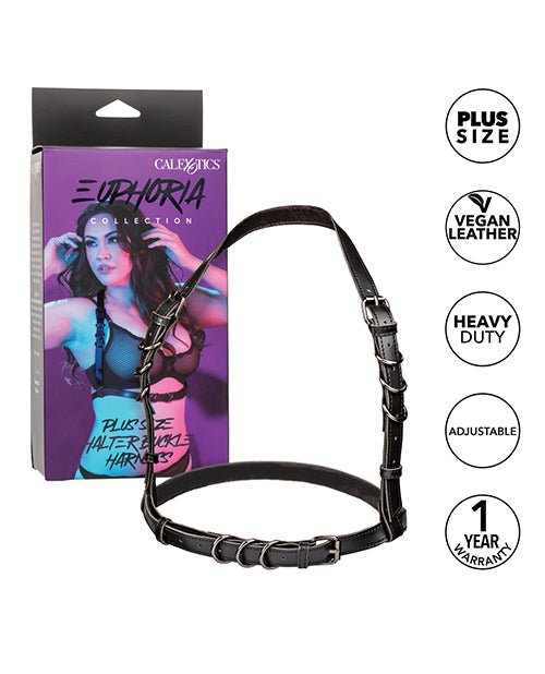 Euphoria Collection Plus Size Halter Buckle Harness | Shop Lowest Prices at Funlove.com