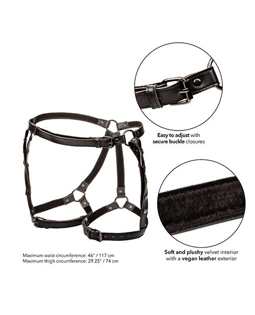 Euphoria Collection Plus Size Riding Thigh Harness | Shop Lowest Prices at Funlove.com